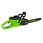 Цепная пила аккумуляторная Greenworks GD40CS20X, 40V, 40 см, 2000 Вт, бесщеточная, c 1хАКБ 4 Ач И ЗУ