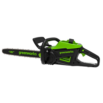 Цепная пила Greenworks GD60CS25K4 60V 2008907UB ( 40 см) бесщеточная аккумуляторная с 4 Ач аккумулят