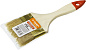 Кисть плоская 75мм ЗУБР ″УНИВЕРСАЛ-ОПТИМА″, светлая щетина, деревянная ручка