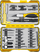 Набор STAYER ″PROFI″: Резцы по дереву, 33шт