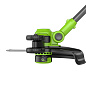 Триммер аккумуляторный Greenworks G40LT331, 40V, 33 см, с 1хАКБ 4Ач и ЗУ (2113507UB)