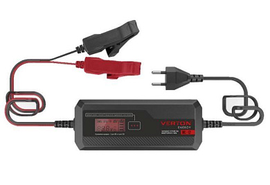 Зарядное устройство VERTON Energy BC-12 (230/50 В/Гц, 80Вт,12/24 В,20-150Ач, LCD)