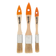 Набор кистей, 3 шт.(плоские 1/2", 3/4", 1") Sparta