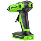 Пистолет клеевой акк. Greenworks G24GLG, 24V, 150°С, 1х2Ач,ЗУ,кор (3502207CUA)