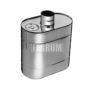 Бак Комфорт эллиптический с трубой 60л D 115 Ferrum