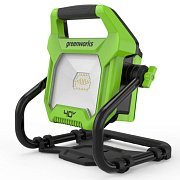 Прожектор LED 40В GREENWORKS с гибридным питанием G40WLH (без АКБ и ЗУ)