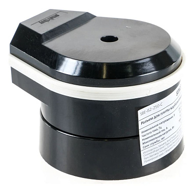 Разъем Smartbuy, для плиты 32А 250В 2P+PE (ОУ) карболитовый черный