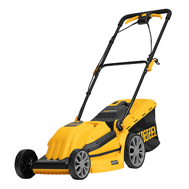 Газонокосилка электрическая GMC-2000, шир. 44см, 2000 Вт, 6 уров., травосб. 45 л Denzel