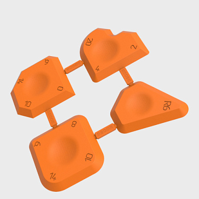 Набор шпателей DЕCOR для формирования швов