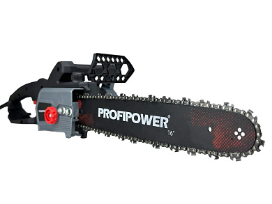 Электрическая цепная пила PROFIPOWER PEC-2200 (2200Вт,16",49звеньев,в коробке)