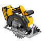 Пила циркулярная аккумуляторная бесщет. CCSH-BL-20-185, 185 мм, Li-Ion, 20 В// Denzel