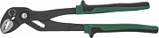 Клещи переставные с реечной регулировкой, коробчатым захватом и двухкомпонентными рукоятками, 300 мм, 0-46 мм Jonnesway