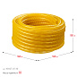 Шланг напорно-всасывающий со спиралью ПВХ ЗУБР 25 мм x 30 м, 10 атм