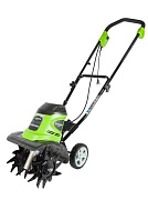 Культиватор электрический Greenworks GTL9526, 950W