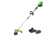 Триммер Greenworks 82V (40 см) бесщеточный аккумуляторный с 5 Ач АКБ и ЗУ, арт. 2110607UB