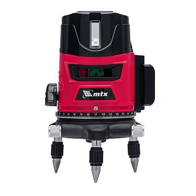 Лазерный уровень CRL-30G, 30 м, зеленый луч, акк. Li 2400 mah, резьба 5/8"// MTX