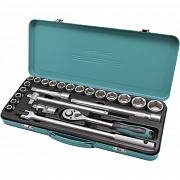 Набор шоферский с квадратом 1/2", 24 предм.// Stels