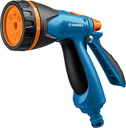 Пистолет поливочный двухкомпонентный GRINDA PROLine B-8, 8 режимов, курок сзади, двухкомпонентный