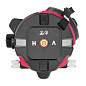 Лазерный уровень CRL-30R, 30 м, красный луч, батарейки, резьба 5/8"// MTX