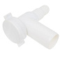 Сифон для стиральной машины белый