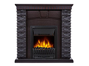 Портал Firelight Porto Classic камень черный, шпон венге