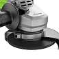 Угловая шлифовальная машина акк. Greenworks GD24AG, 24V, б/щет, 125 мм, 10500 об/мин,1x8Ач,ЗУ
