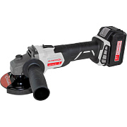Угловая шлифмашина аккумуляторная УШМ-125/18В ИНТЕРСКОЛ (бесщ., АКБ 1*4Ач, ЗУ)