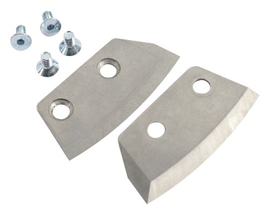 Ножи для льда VERTON IDKA-150 (2 ножа, прямой, монтажн шаг ножей 28мм, болт М5 - 4шт, резьба 0,8мм)