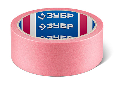Малярная лента ЗУБР №200 36 мм х 25 м, для деликатных и недавно окрашенных поверхностей