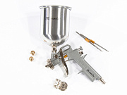 Краскораспылитель пневмат. с верхним бачком V=1,0 л + сопла диаметром 1.2, 1.5 и 1.8 мм// Matrix