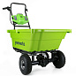 Садовая тележка самоходная Greenworks G40GCK4, 40V, 106 л, с 1хАКБ 4 Ач и ЗУ (7400007UB)