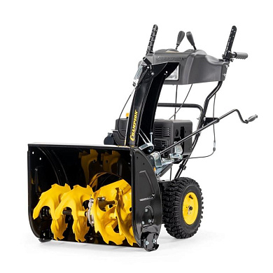 Снегоуборщик CHAMPION ST761E (7,0лс 61см 6F/2R колеса 3л 81кг эл.стартер, фара,зимн.дв)