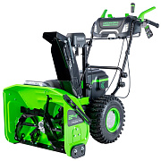 Снегоуборщик аккумуляторный Greenworks GD82ST56, 82V, 61 см, самоходный, бесщеточный, без АКБ и ЗУ, 