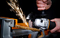 Угловая шлифмашина аккумуляторная WORX WX803, 20В, 125 мм, 1*2,0Ач + 1*4,0 Ач, кейс