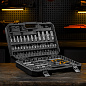 Набор инструментов, 1/2", 1/4", CrV, S2, пластиковый кейс, 94 предмета// Denzel