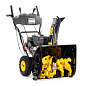 Снегоуборщик CHAMPION ST761E (7,0лс 61см 6F/2R колеса 3л 81кг эл.стартер, фара,зимн.дв)