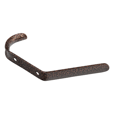 Крючок-вешалка №4, антик медь, 1шт (Металлист)// Произведено в РФ