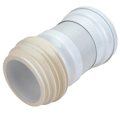 Удлинитель гибкий для унитаза армированный 350 MM Unicom