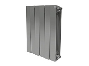 Радиатор биметаллический Royal Thermo PianoForte 500/Silver Satin - 10 секц.