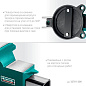 Стальные слесарные тиски KRAFTOOL STEEL, 200 мм