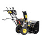 Снегоуборщик CHAMPION ST761E (7,0лс 61см 6F/2R колеса 3л 81кг эл.стартер, фара,зимн.дв)