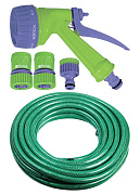 Набор поливочный, шланг 1/2" 25м, 7-реж пистолет, соед., адаптер Palisad