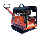 Виброплита реверсивная гидравлическая Samsan RHP40, дизель 186FAE, электростарт, 385кг