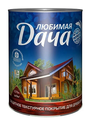 Текстурное покрытие Любимая дача орех 0,75л (6) Рогнеда