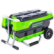 Зарядное устройство для 6 аккумуляторов Greenworks Арт.2955107, 82V