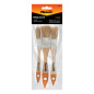 Набор кистей, 3 шт.(плоские 1/2", 3/4", 1") Sparta