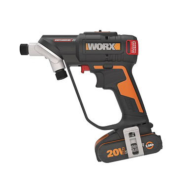 Дрель-шуруповерт аккумуляторная бесщ WORX Switchdriver 2.0 WX177, 50Нм, 20В, 2Ач x1, кейс