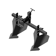 Окучник 2-х рядный ЭКО, на траверсе с нерегулируемыми однорядными окучниками со сцепкой