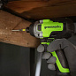 Винтоверт ударный акк. Greenworks GD24ID3, 24V, б/щет, 300Нм, 3 режима,1x4Ач,ЗУ,кор 3802807CUB