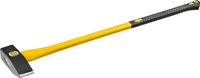 Тяжелый кованый колун STAYER FIBERGLASS, 3000/3800 г, 900 мм